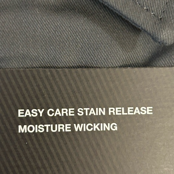 Dickies Men's Short Sleeve Twill Shirt - Dark Gray - Picture 6 of 7